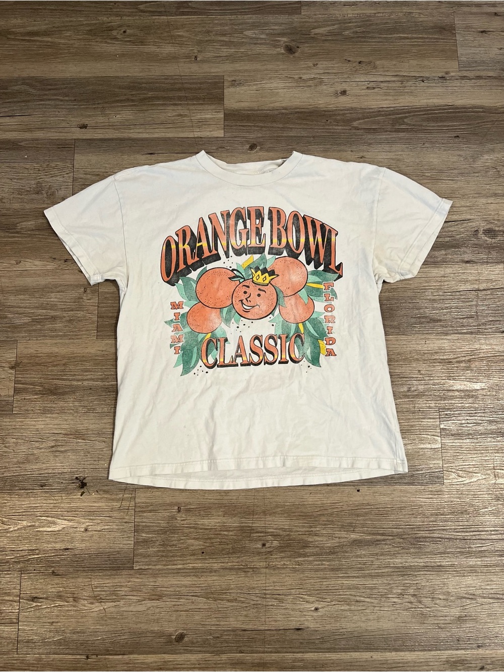 Hollister Orange Bowl Classic Doble Side Size XLarge